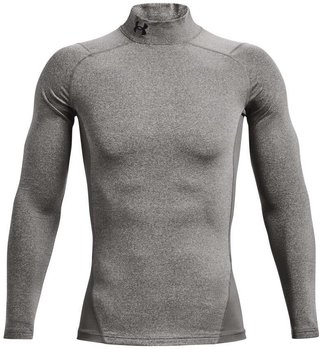 Under Armour ColdGear® Compression Mock top térmico de hombre, charcoal light heather/black