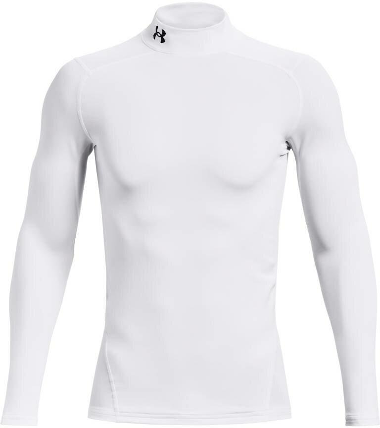 Under Armour ColdGear® Compression Mock top térmico para hombre, blanco