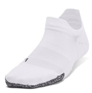 Under Armour Breathe 2 No Show Tab calcetines de mujer (2 pares), blanco
