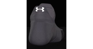 Under Armour Breathe 2 No Show Tab calcetines de mujer (2 pares), blanco