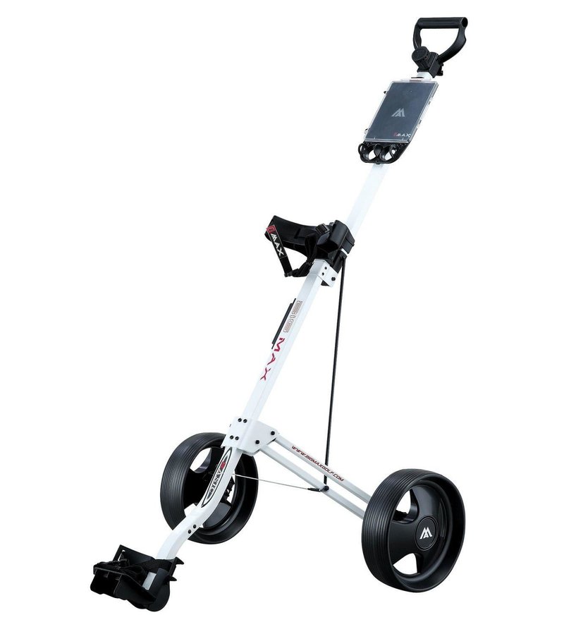 Big Max Basic carrito de golf manual, blanco