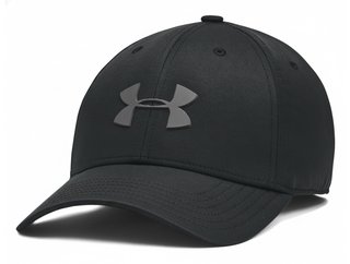 Under Armour Blitzing Low Storm Adj gorra de hombre, negro/gris jet