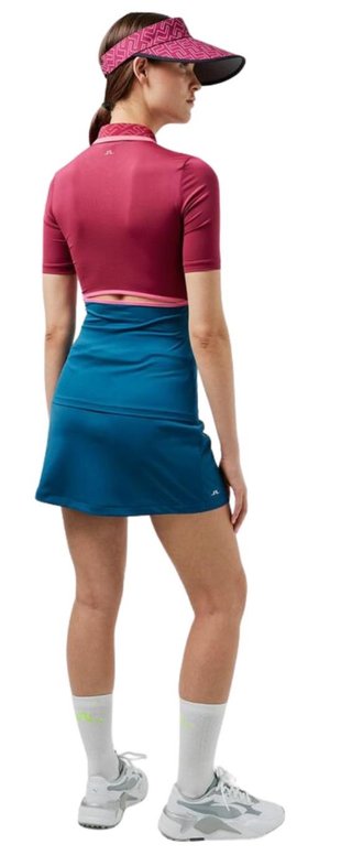 J.Lindeberg Odella polo de golf para mujer, anemone