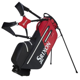 Srixon Waterproof stand bag, negro/rojo
