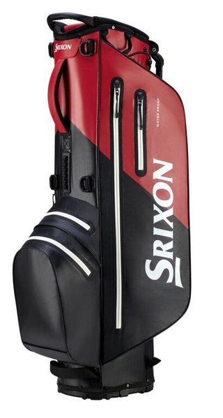 Srixon Waterproof stand bag, negro/rojo