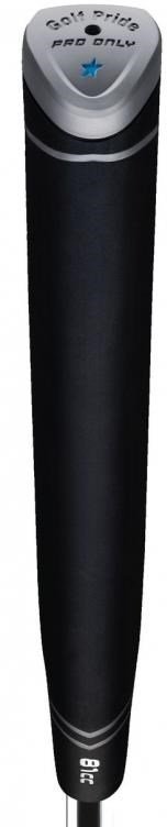 Golf Pride Pro Only Blue Star 81cc putter grip, negro