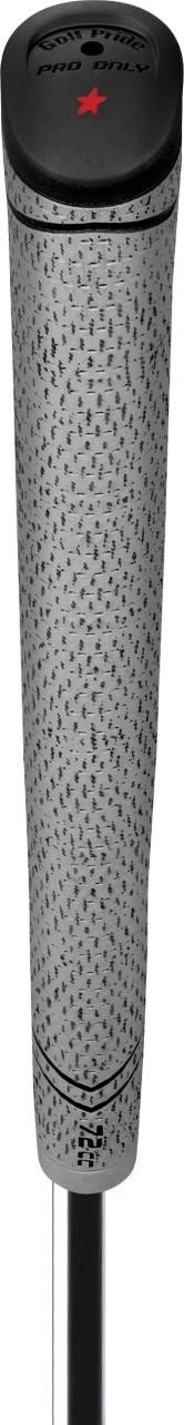 Golf Pride Pro Only Cord Red Star 72cc putter grip, gris
