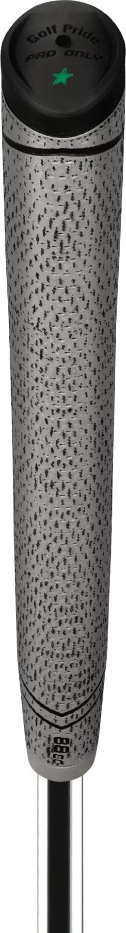 Golf Pride Pro Only Cord putter grip, Green Star 88cc - gris