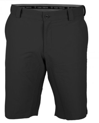 Tony Trevis pantalones cortos de hombre, negro