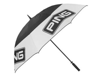 PING Golf Ping Tour paraguas de golf 68", negro/blanco