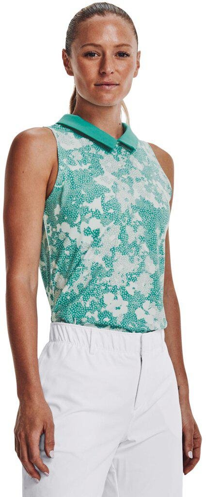 Under Armour Zinger Rise Slvls polo de mujer sin mangas, verde
