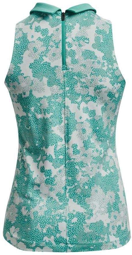Under Armour Zinger Rise Slvls polo de mujer sin mangas, verde