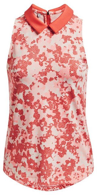 Under Armour Zinger Rise Slvls polo sin mangas para mujer, naranja