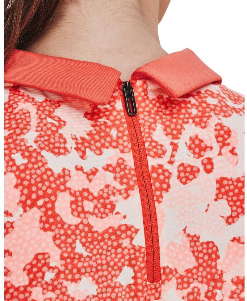 Under Armour Zinger Rise Slvls polo sin mangas para mujer, naranja