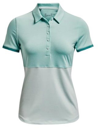 Under Armour Zinger Point polo de mujer, sea mist/neptune
