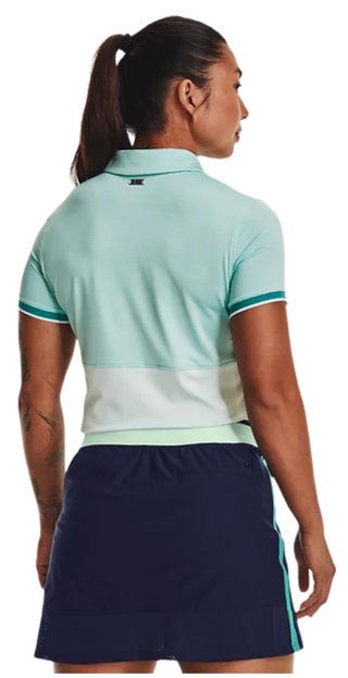 Under Armour Zinger Point polo de mujer, sea mist/neptune