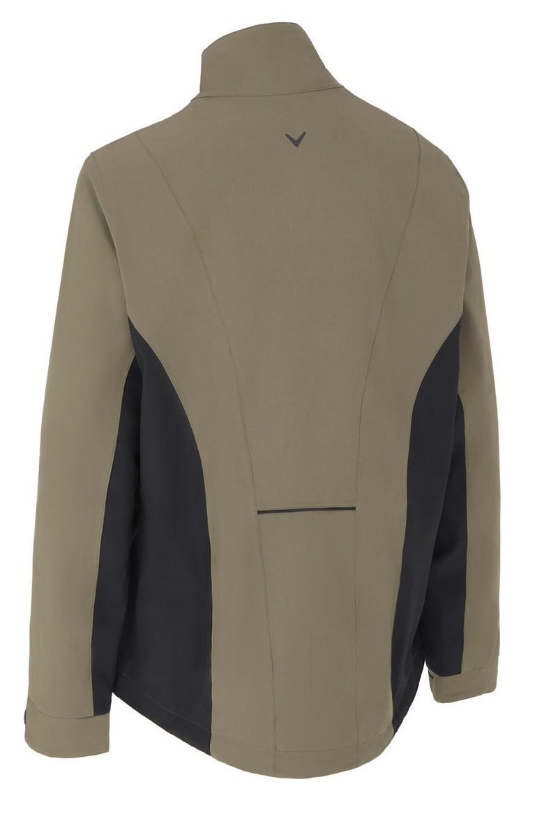 Callaway ColorBlock WaterProof chaqueta de mujer, verde industrial