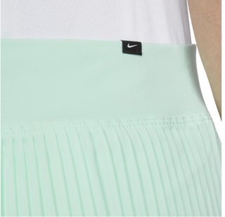 Nike Ace Pleated pantalón corto de golf para mujer, mint foam