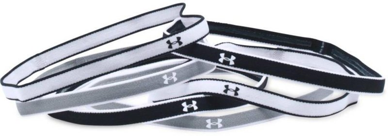 Under Armour Mini Headbands (6 Pack) negros