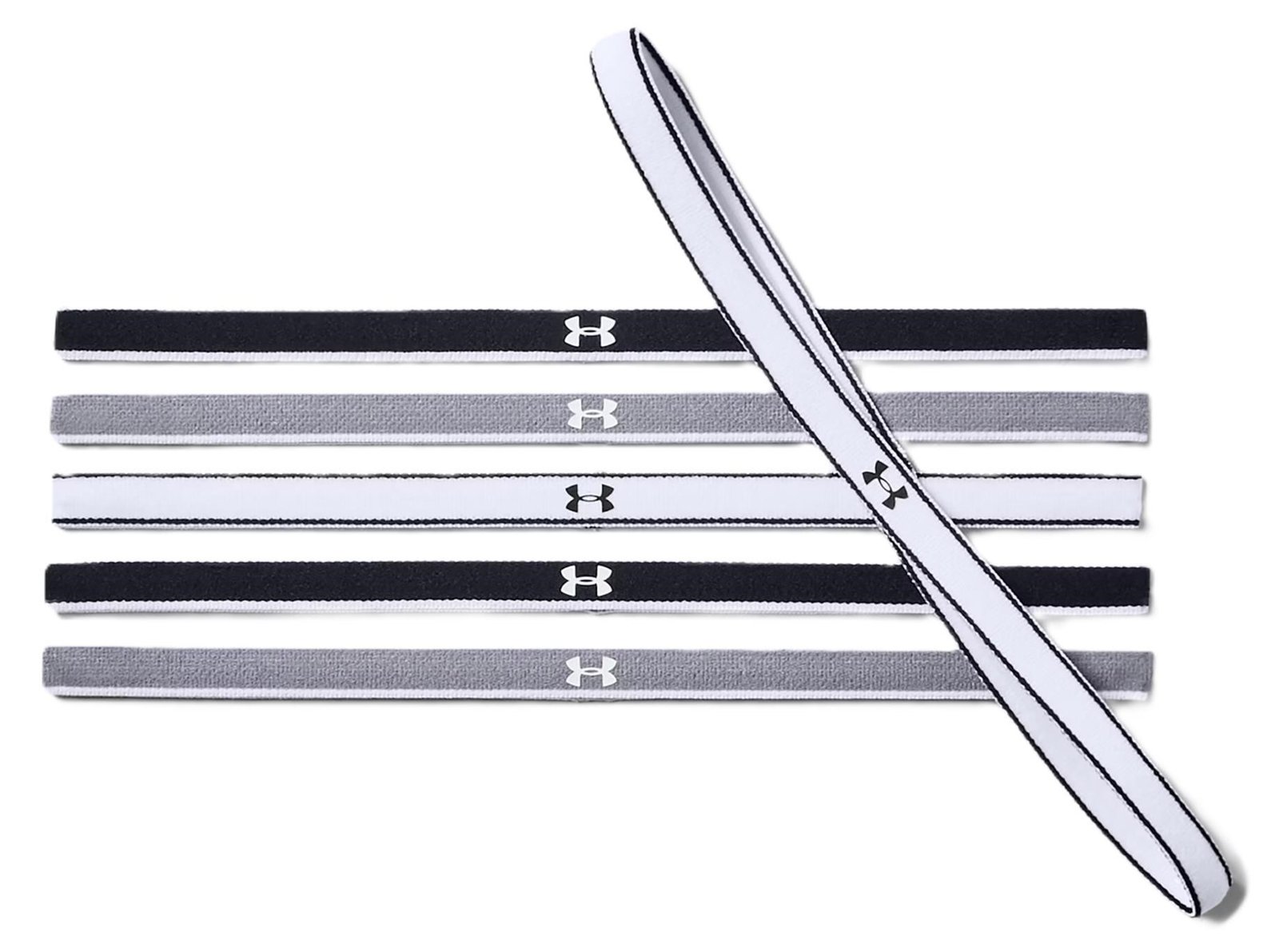 Under Armour Mini Headbands (6 Pack) negros
