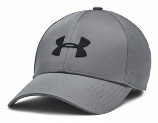 Under Armour Blitzing Low Storm Adj gorra de hombre, pitch gray/black