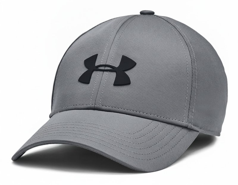 Under Armour Blitzing Low Storm Adj gorra de hombre, pitch gray/black