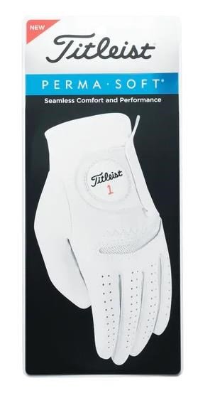 Titleist Perma-Soft guante de golf para mujer, blanco