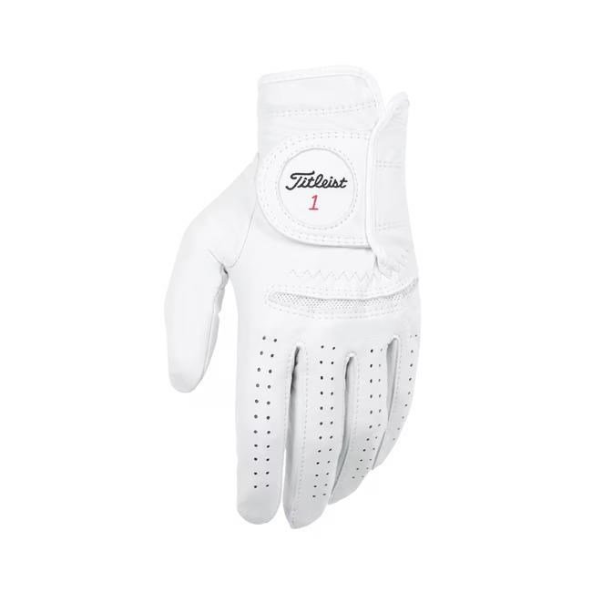 Titleist Perma-Soft guante de golf para hombre, blanco
