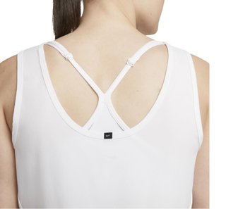 Nike Dri-Fit Ace vestido de golf para mujer, blanco