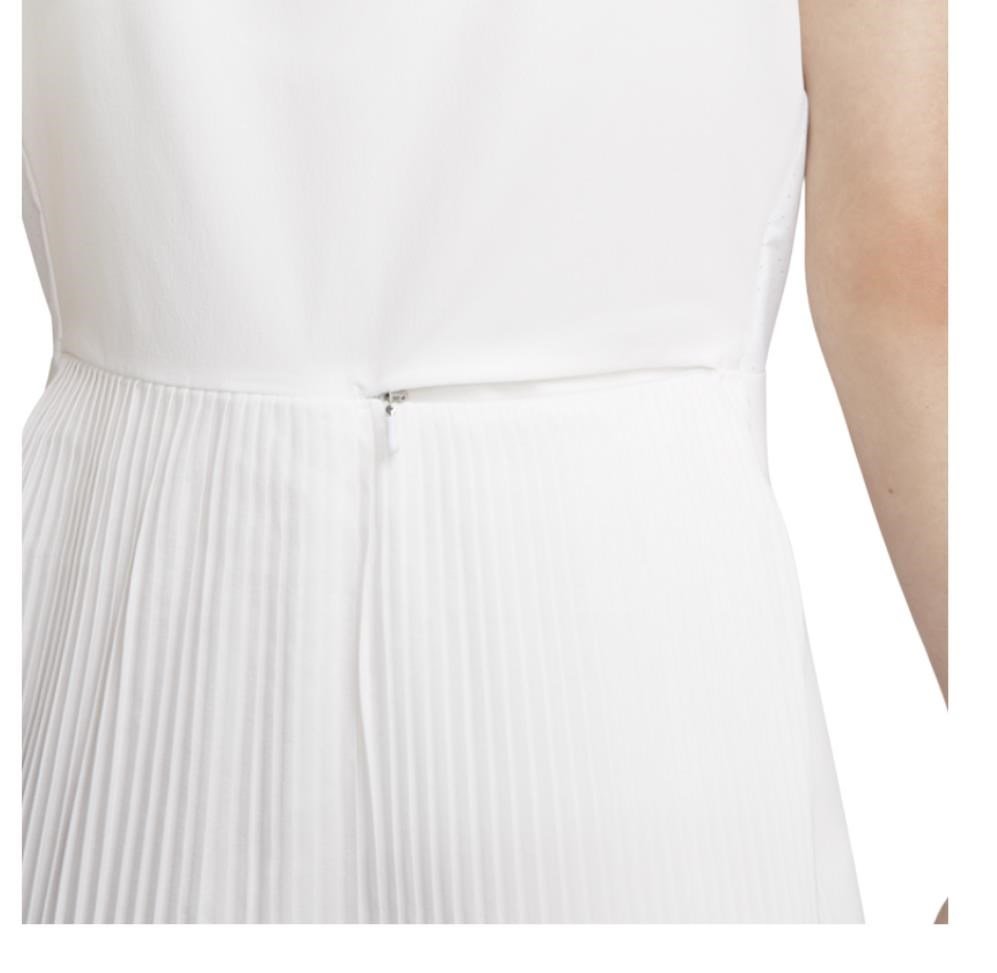 Nike Dri-Fit Ace vestido de golf para mujer, blanco