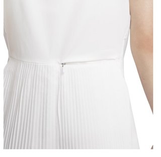 Nike Dri-Fit Ace vestido de golf para mujer, blanco
