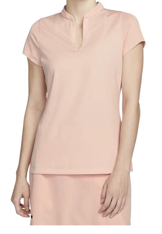 Nike Dri-FIT ADV Ace polo de mujer, naranja claro