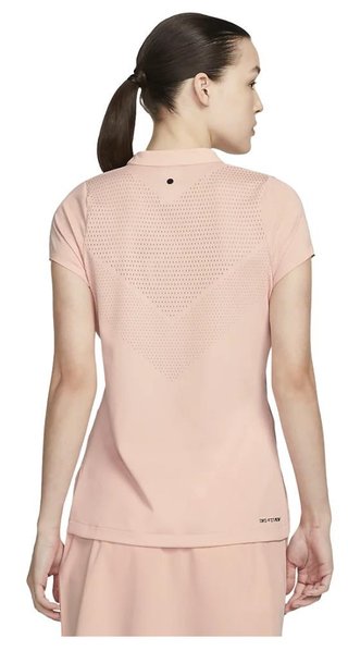 Nike Dri-FIT ADV Ace polo de mujer, naranja claro