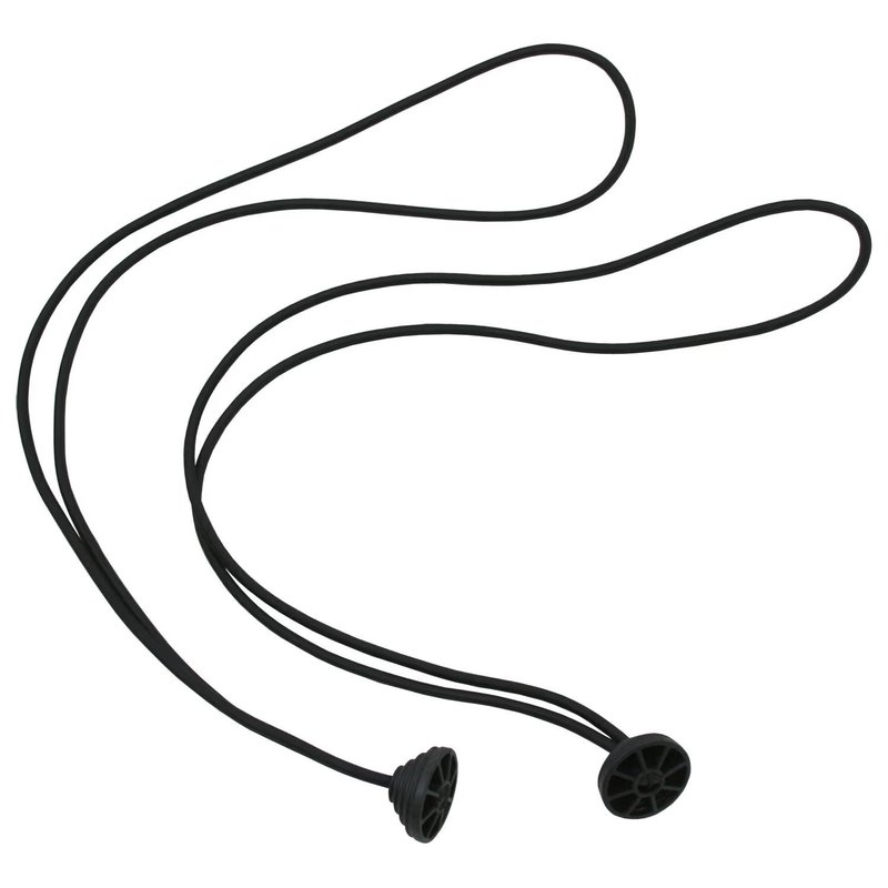 JuCad banda elástica de repuesto para soporte de bolsa (2 unidades) para carros Titanium/Stainless Steel