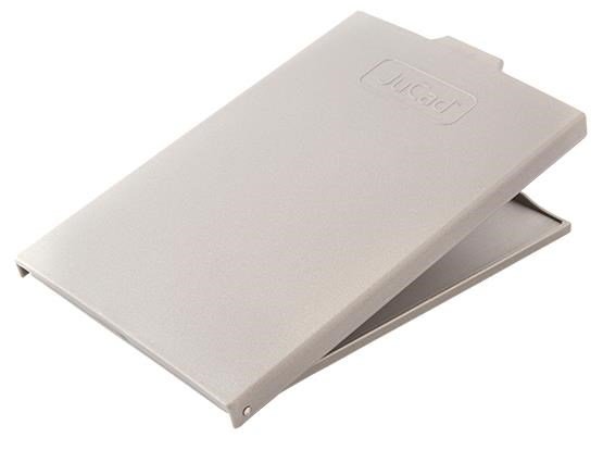 JuCad Scorecard holder GRP cover, gris titanio