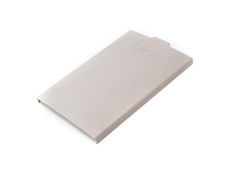 JuCad Scorecard holder GRP cover, gris titanio