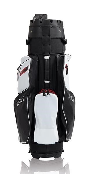 JuCad Manager Dry cart bag, negro/blanco/rojo