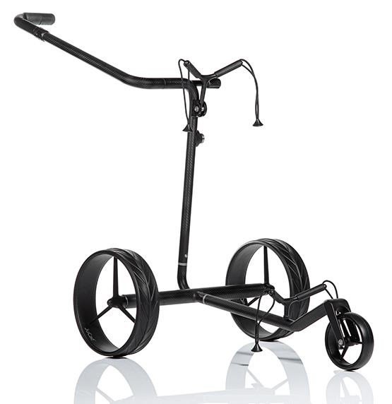 JuCad Carbon Travel Nero SV 2.0 carrito eléctrico, negro