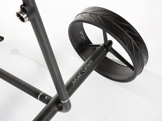 JuCad Carbon Travel Nero SV 2.0 carrito eléctrico, negro