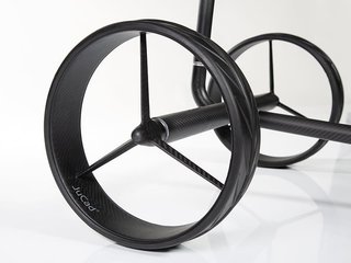 JuCad Carbon Travel Nero SV 2.0 carrito eléctrico, negro