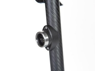 JuCad Carbon Travel Nero SV 2.0 carrito eléctrico, negro