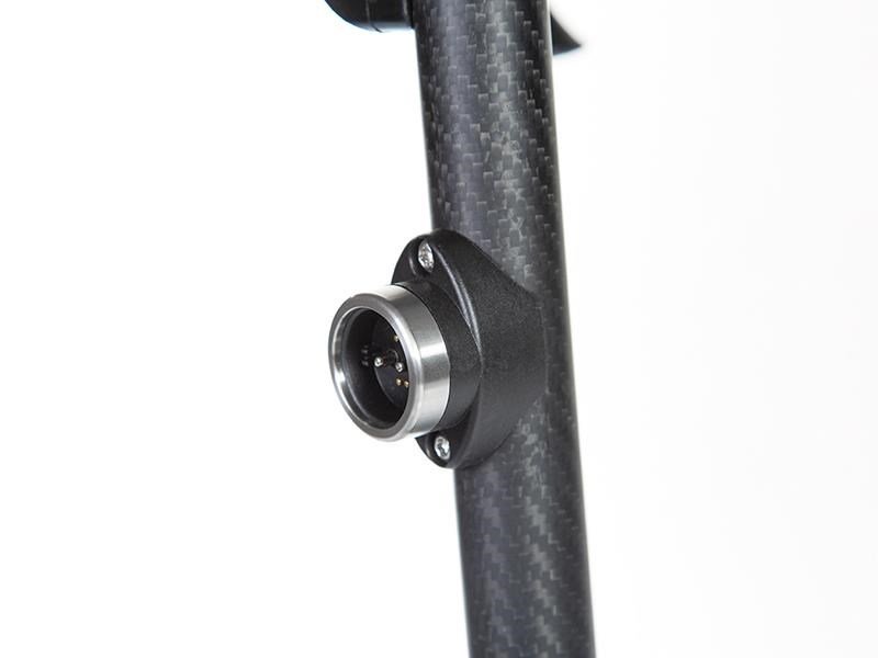 JuCad Carbon Travel Nero SV 2.0 carrito eléctrico, negro