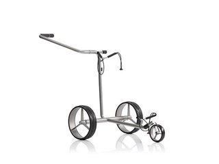 JuStar Silver 1.0 carrito eléctrico con mando a distancia, plateado