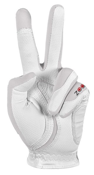 Zoom Zoom Weather guante de golf para hombre, blanco
