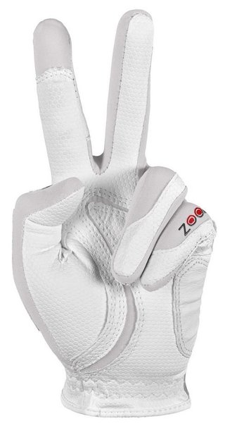 Zoom Zoom Weather guante de golf para mujer, blanco