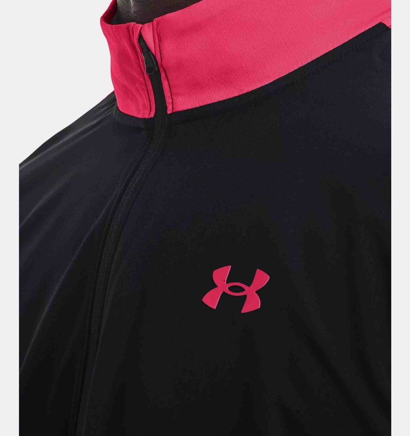 Under Armour Storm Windstrike 1/2 Zip chaqueta de hombre, negro/gris jet