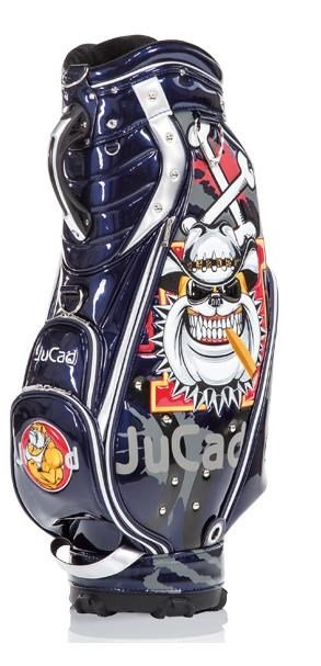 JuCad Luxury cart bag, azul/blanco