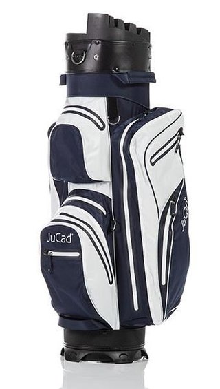 JuCad Manager Dry cart bag, blanco/azul