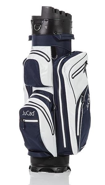 JuCad Manager Dry cart bag, blanco/azul