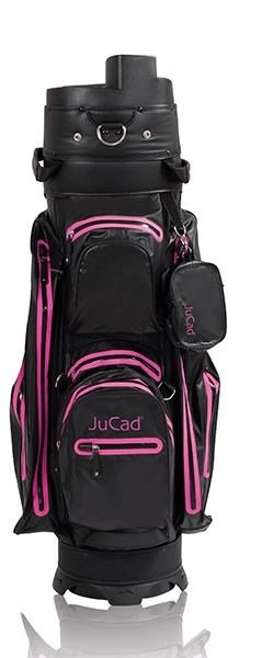 JuCad Manager Dry cart bag, negro/rosa